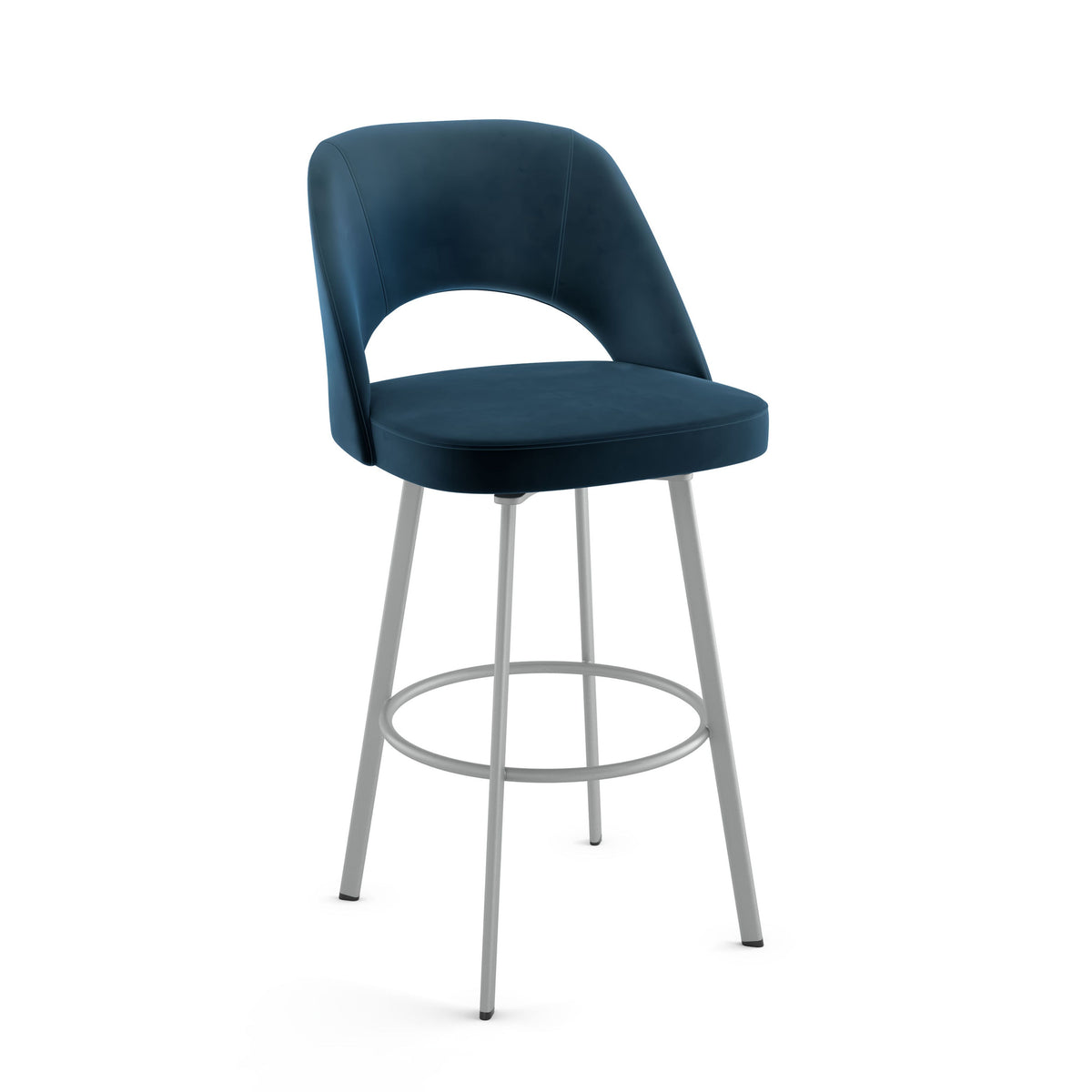 Amisco Scarlett Upholstered Stool – view 2