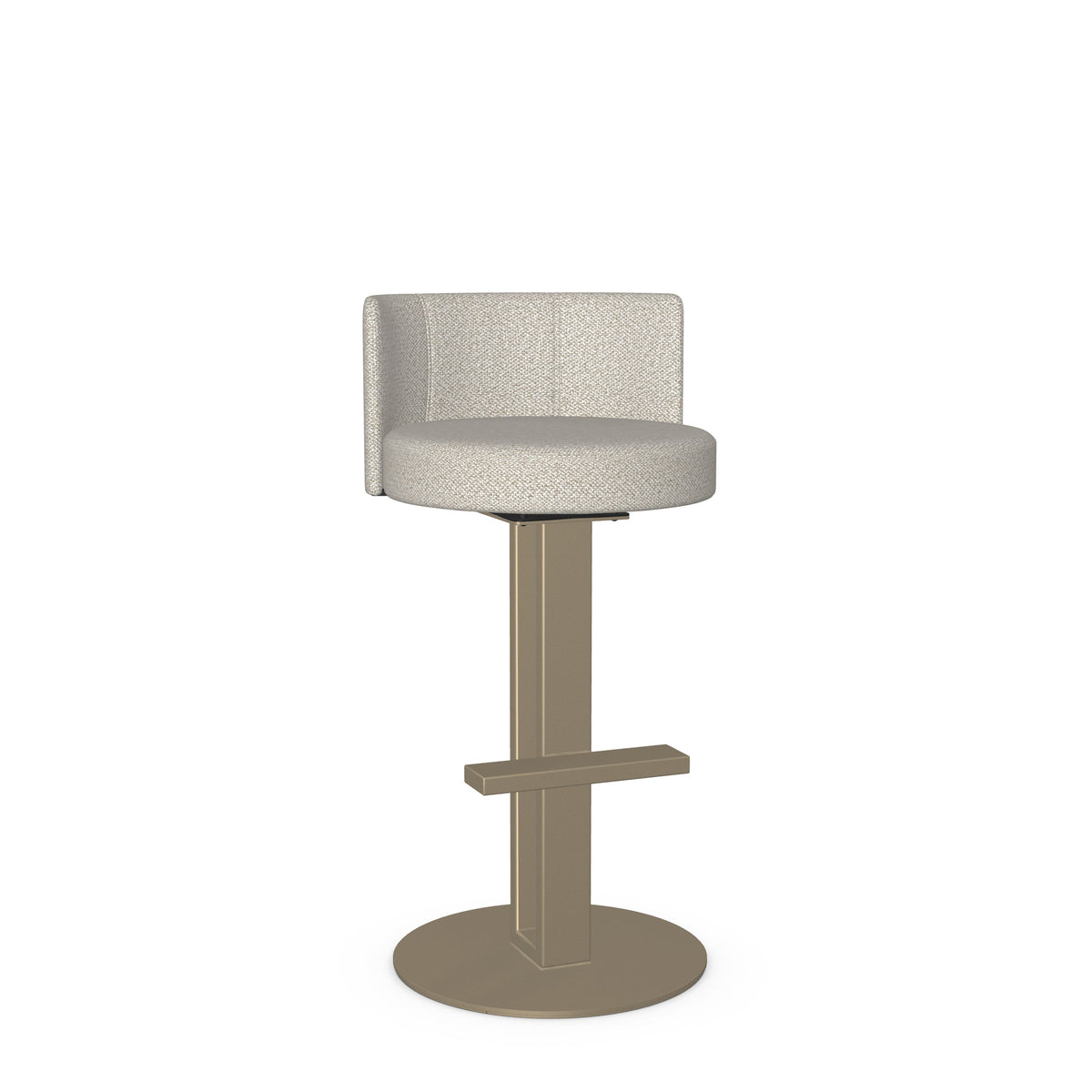 Amisco Ingrid Upholstered Stool