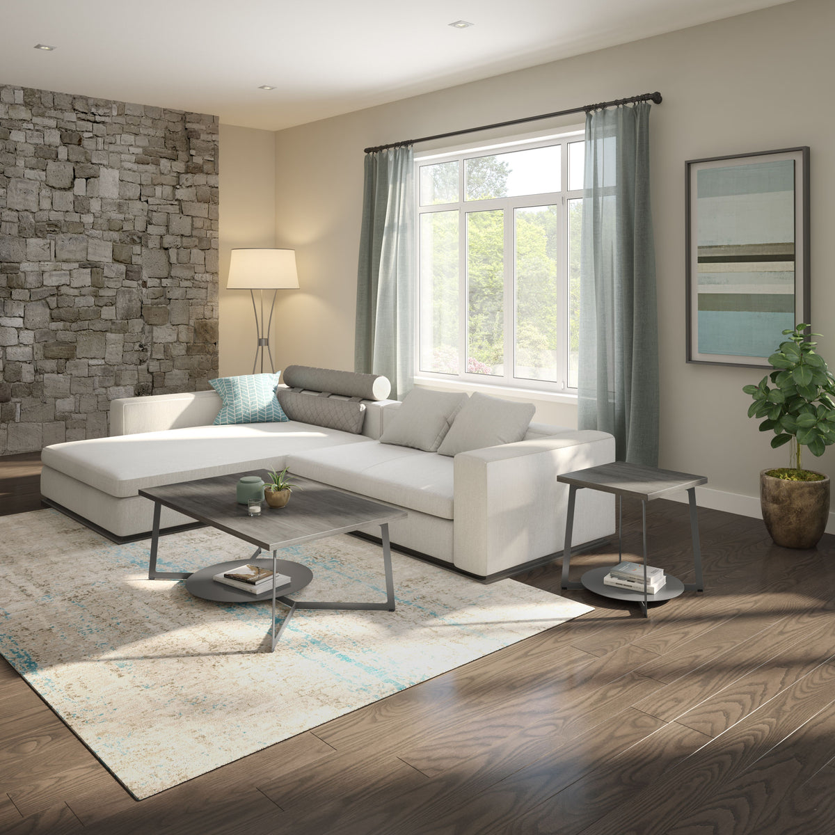 Amisco Malloy Coffee Table – view 2