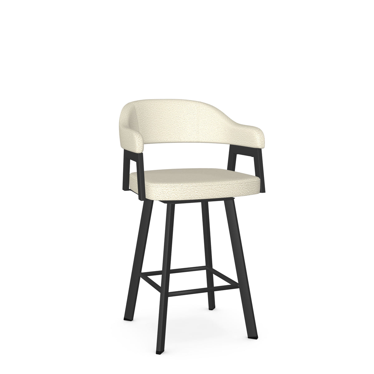 Amisco Carmen Upholstered Stool – view 2