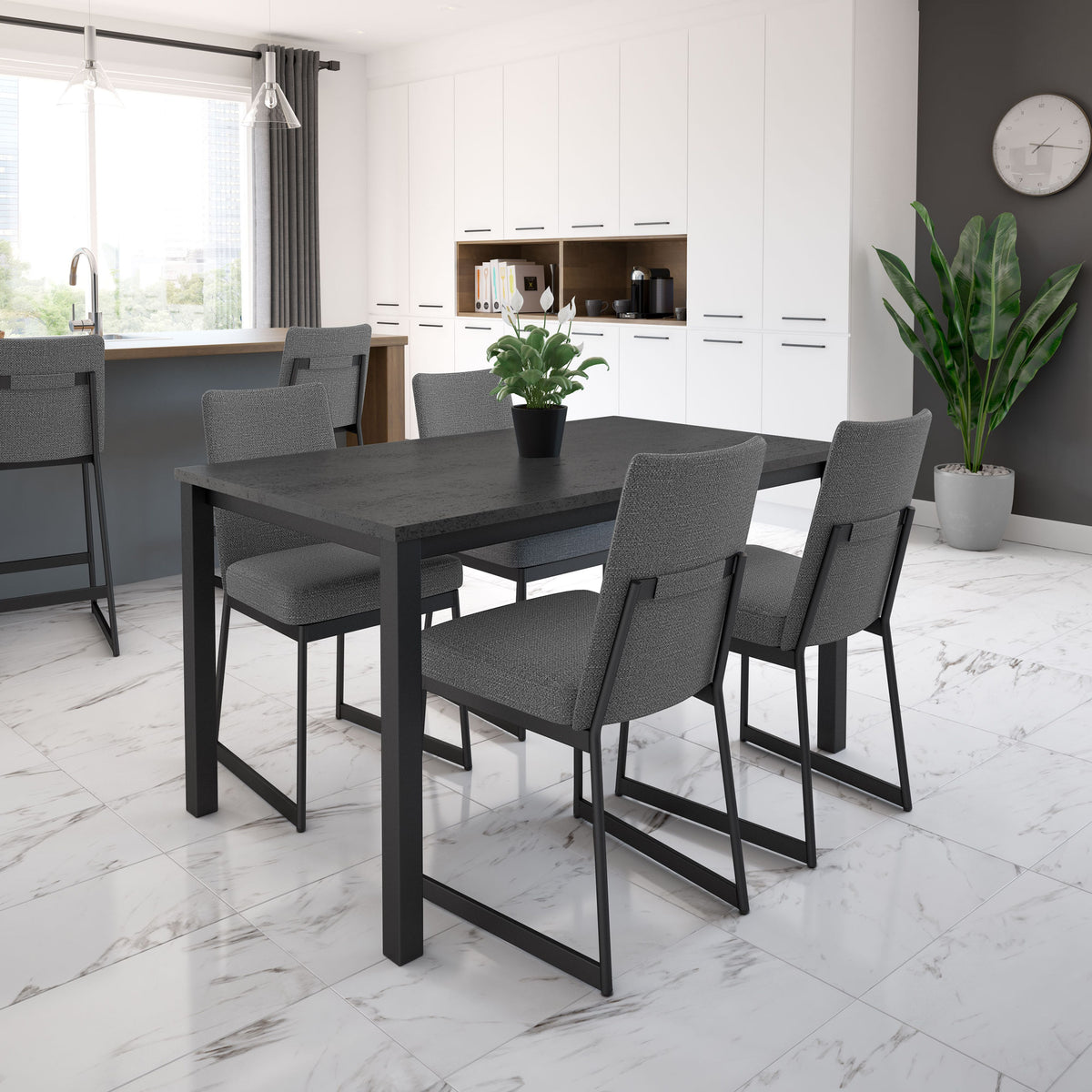 Amisco Zola Upholstered Dining Chair – view 2