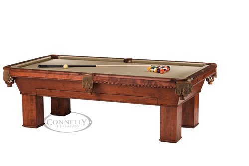 Connelly pool table with accessory drawer