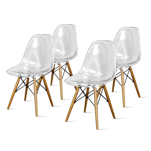 Allen Molded Transparent Chair
